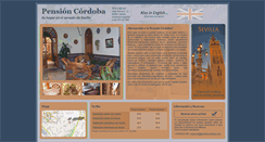 Desktop Screenshot of pensioncordoba.com